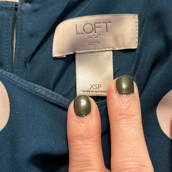 EUC LOFT Polka Dot Dress - Picture 4 of 4